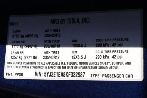Used 2019 Tesla Model 3 Long Range image 29