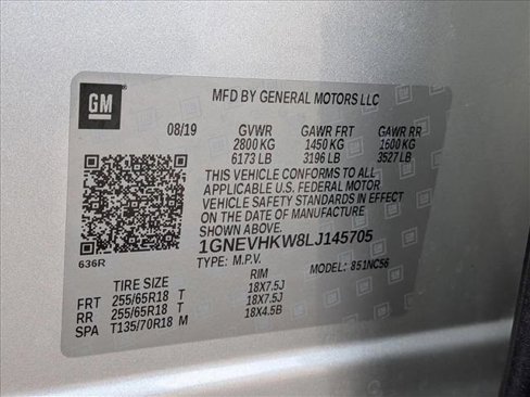 Used 2020 Chevrolet Traverse LT image 25