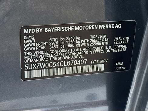 Used 2012 BMW X5 xDrive35d image 32
