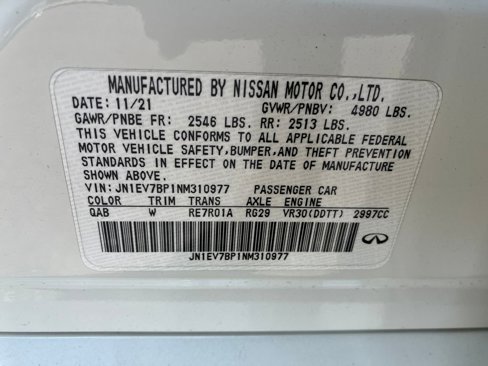 Certified 2022 INFINITI Q50 Luxe w/ Cargo Package image 27
