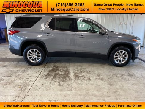 Used 2021 Chevrolet Traverse LT image 1