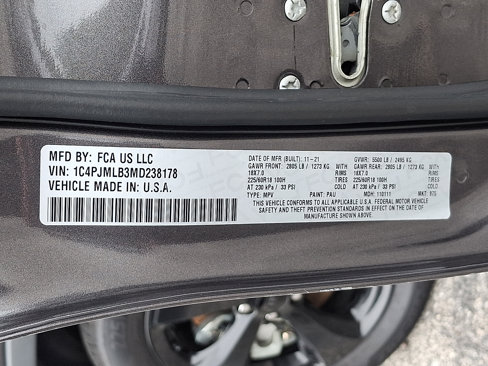 Used 2021 Jeep Cherokee Latitude Plus image 28