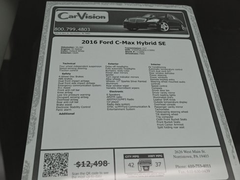 Used 2016 Ford C-MAX SE image 30