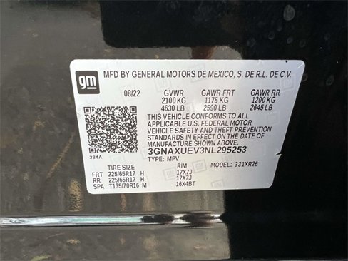 Certified 2022 Chevrolet Equinox LT image 22