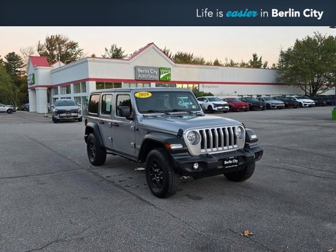 Used 2018 Jeep Wrangler Unlimited Sport image 1