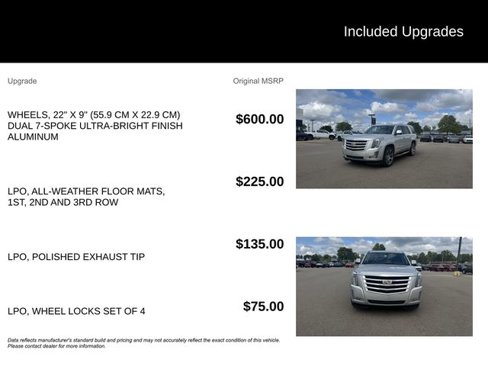 Used 2017 Cadillac Escalade Luxury image 7