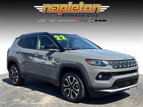 Certified 2022 Jeep Compass Limited image 1