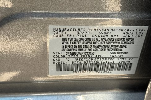 Used 2023 Nissan Sentra SV image 28