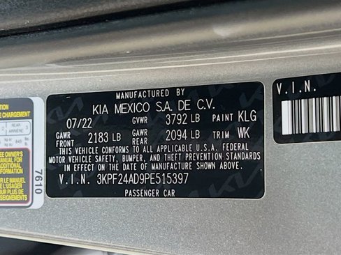 Certified 2023 Kia Forte LXS w/ LXS Technology Package image 29