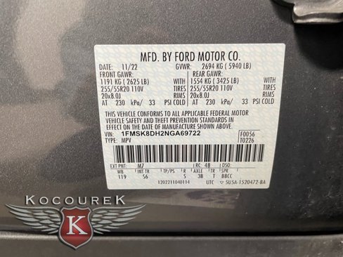 Used 2022 Ford Explorer XLT w/ Equipment Group 202A image 26