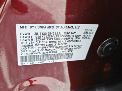 Used 2018 Honda Pilot EX-L image 20