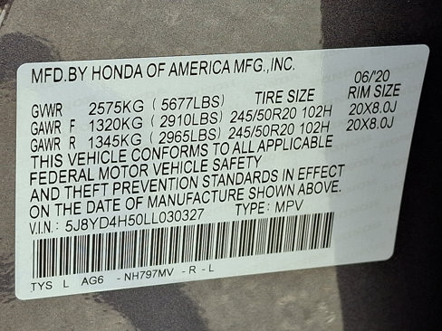 Used 2020 Acura MDX w/ Technology Package image 31