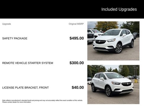 Certified 2022 Buick Encore Preferred w/ Safety Package image 7