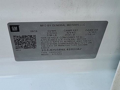 Used 2020 Chevrolet Sonic LT w/ Convenience Package image 31
