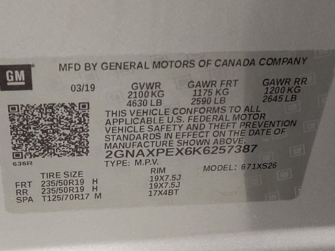 Used 2019 Chevrolet Equinox Premier image 33