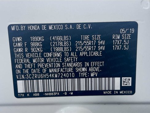 Used 2019 Honda HR-V EX image 29