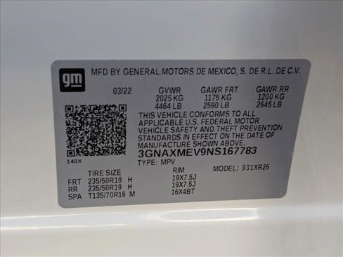 Certified 2022 Chevrolet Equinox RS image 29