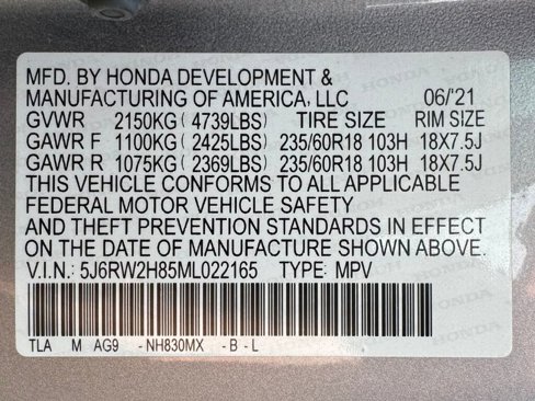 Used 2021 Honda CR-V EX-L image 14