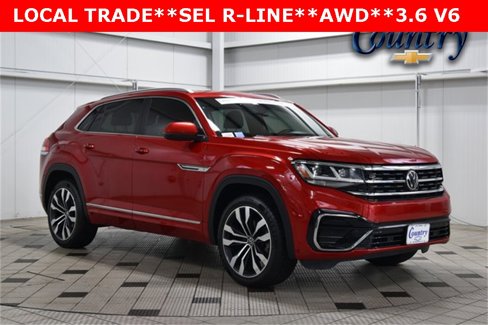 Used 2021 Volkswagen Atlas Cross Sport SEL R-Line image 1