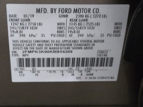 Used 2019 Ford Edge Titanium w/ Equipment Group 301A image 33