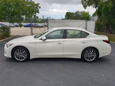 Used 2022 INFINITI Q50 Luxe w/ Cargo Package image 7
