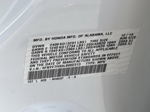 Used 2020 Honda Passport Touring image 41