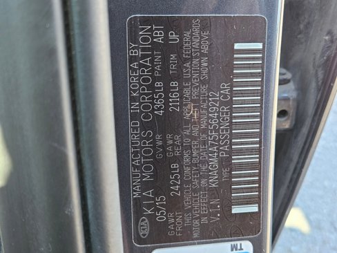 Used 2015 Kia Optima LX image 34