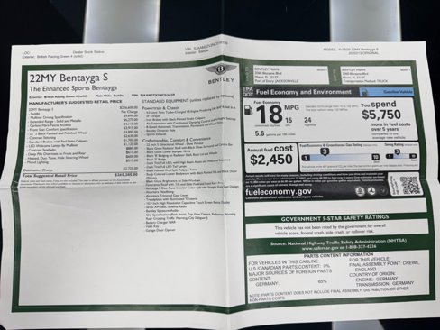 Used 2022 Bentley Bentayga image 69