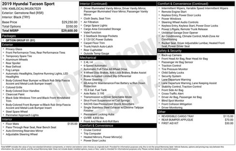 Used 2019 Hyundai Tucson Sport image 40