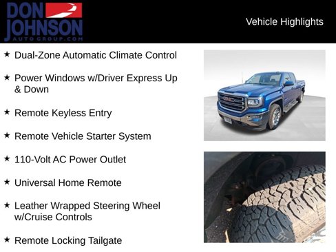 Used 2017 GMC Sierra 1500 SLE w/ SLE Value Package image 13