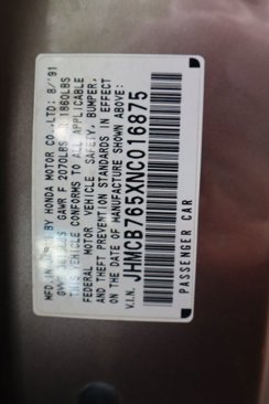 Used 1992 Honda Accord LX image 44
