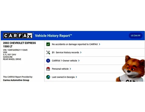 Used 2002 Chevrolet Express 1500 LT image 4