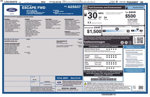 Used 2023 Ford Escape ST-Line w/ Cold Weather Package image 32