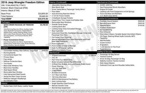 Used 2016 Jeep Wrangler Sport image 32