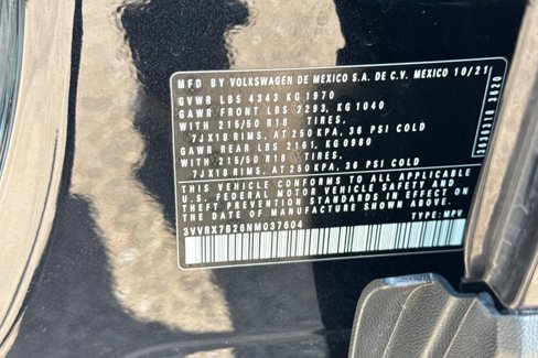 Used 2022 Volkswagen Taos SE image 28