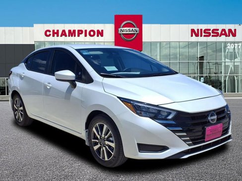 New 2025 Nissan Versa SV w/ Trunk Package image 1
