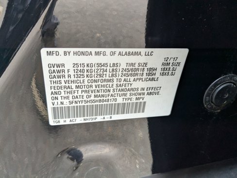 Used 2017 Honda Pilot EX-L image 44