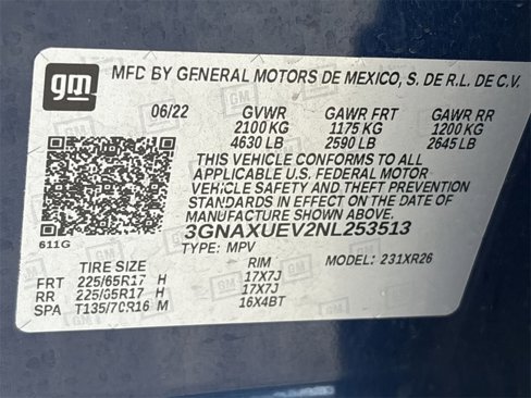 Certified 2022 Chevrolet Equinox LT image 15