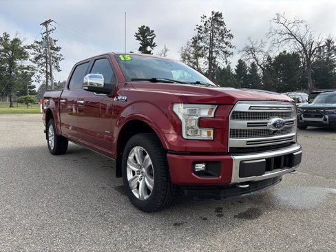 Used 2015 Ford F150 Platinum w/ Equipment Group 701A Luxury image 1