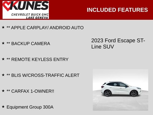 Used 2023 Ford Escape ST-Line image 2