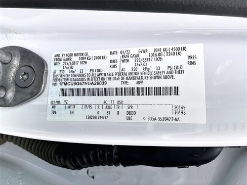 Used 2022 Ford Escape SE w/ Cold Weather Package image 33