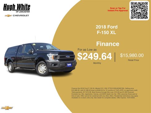 Used 2018 Ford F150 XL w/ XL Power Equipment Group image 3