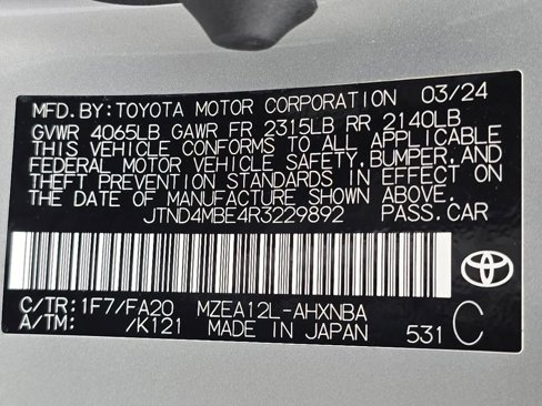 Used 2024 Toyota Corolla SE image 33