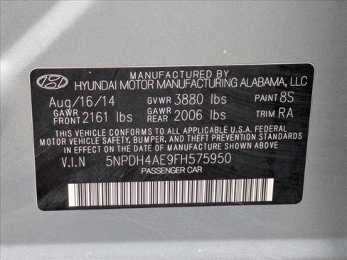 Used 2015 Hyundai Elantra SE w/ Option Group 02 image 23