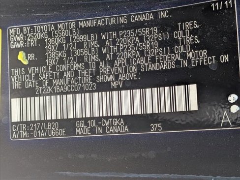 Used 2012 Lexus RX 350 FWD image 23