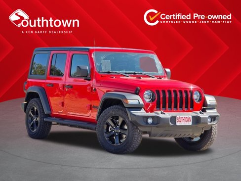 Certified 2021 Jeep Wrangler Unlimited Sport image 1