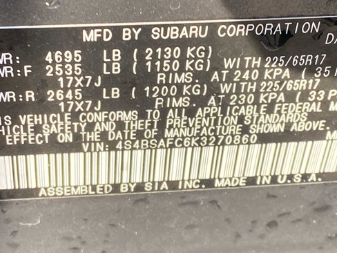 Used 2019 Subaru Outback 2.5i Premium image 29