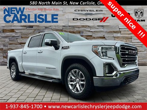 Used 2021 GMC Sierra 1500 SLT w/ SLT Premium Package image 1