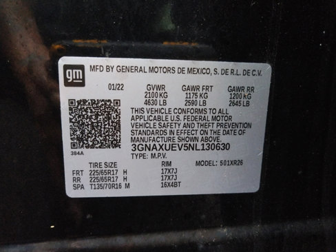 Used 2022 Chevrolet Equinox LT image 33