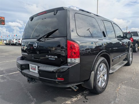 Used 2014 Nissan Armada Platinum w/ 2nd Row Captain Seat Package image 3